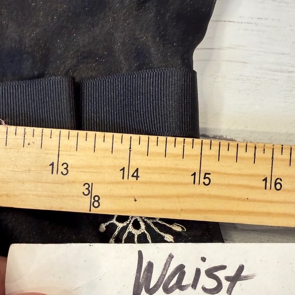 VTG Laundry Shelli segal y2k Organza Embroidered Starburst Cocktail Dress size 8 - Picture 6 of 14